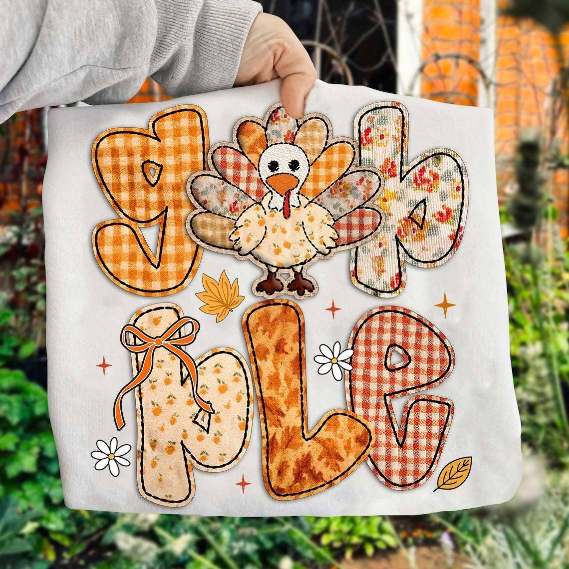 Gobble Patchwork Tee