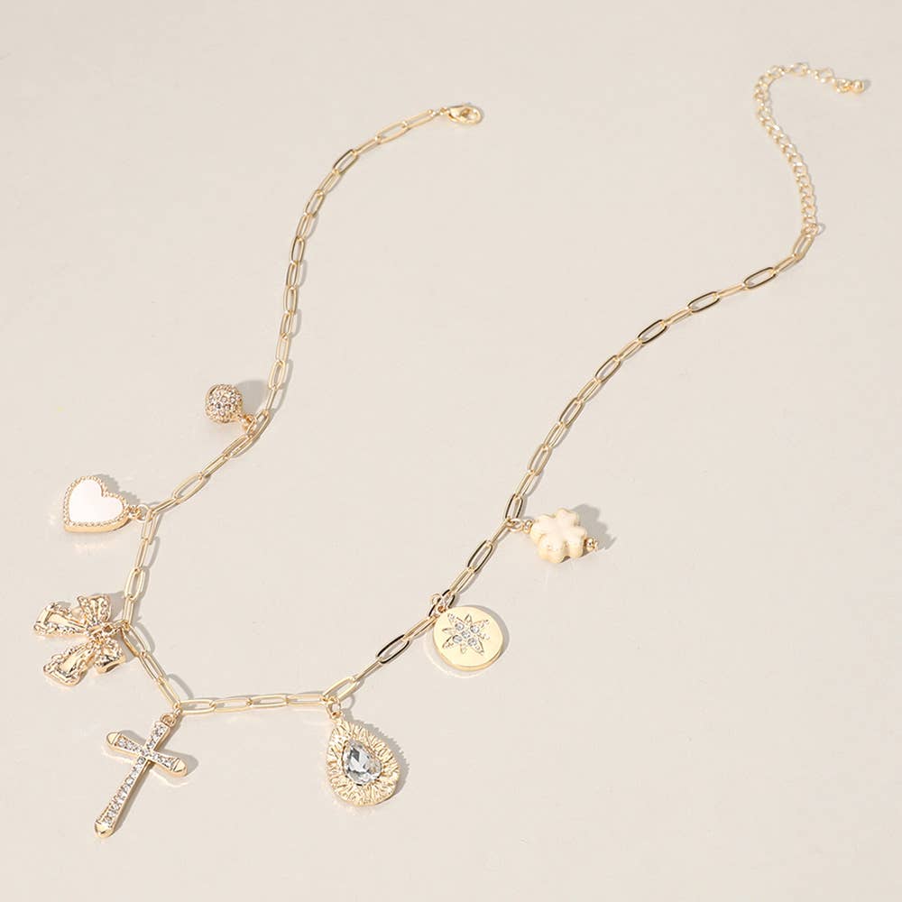 Cross Charm Necklace