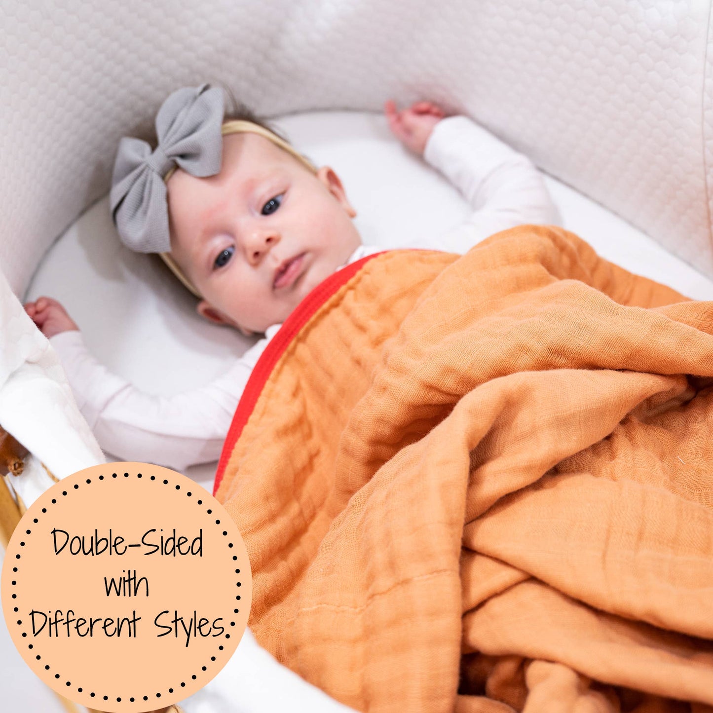 Under Construction Muslin Blanket