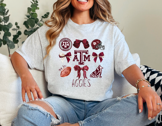 Game Day Ready Aggies Tshirt
