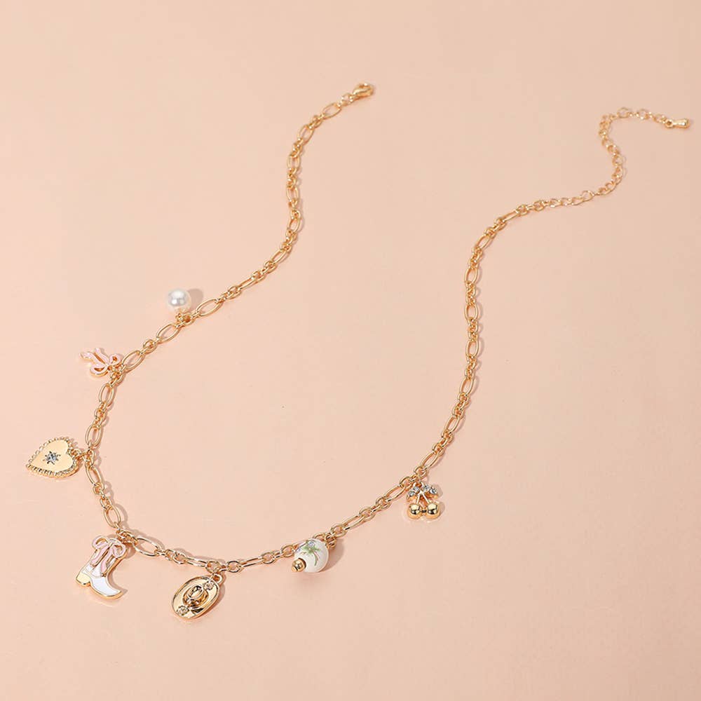 Southern Roots Charm Necklace