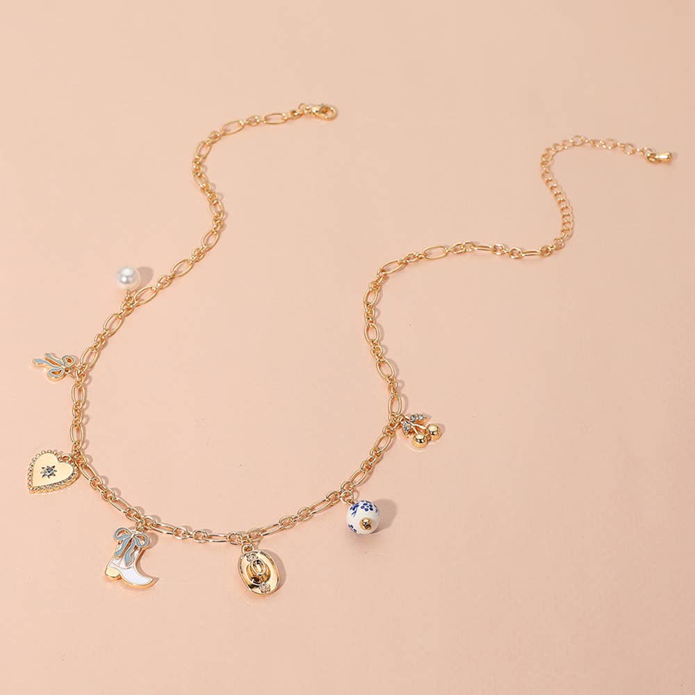 Southern Roots Charm Necklace