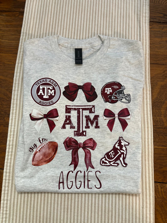 Game Day Ready Aggies Tshirt