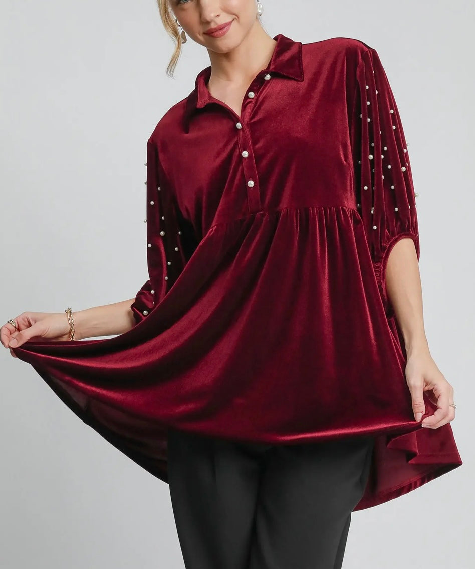 Velvet Pearl Tunic