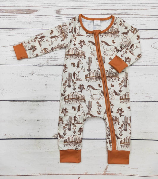 Western Rodeo Zipper Sleeper