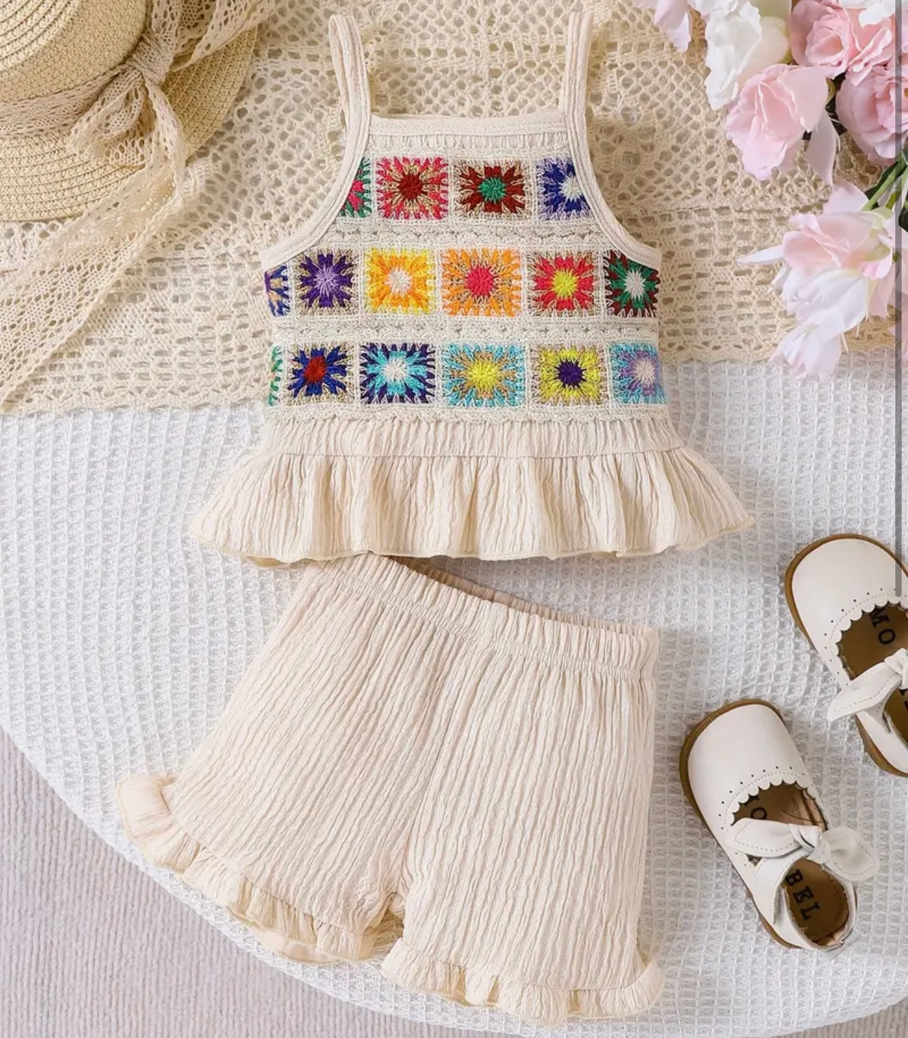 Colorful Crochet Summer Set