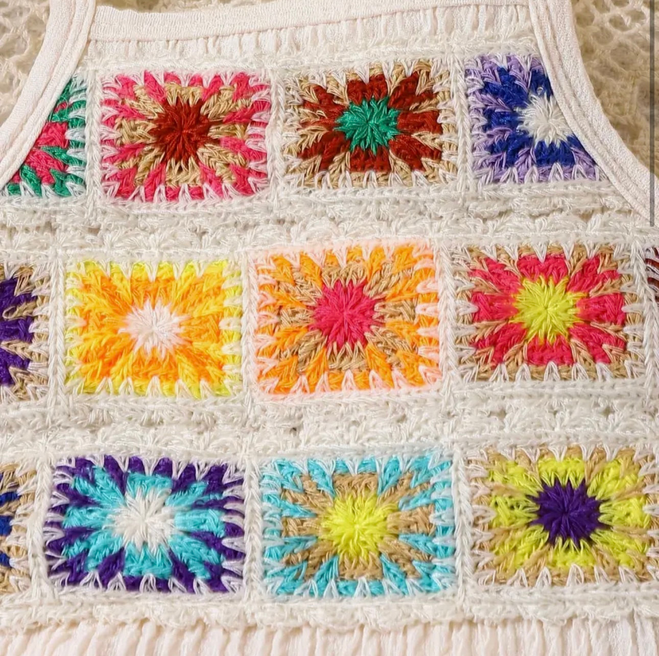 Colorful Crochet Summer Set