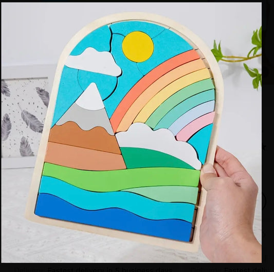 3D Wooden Puzzles