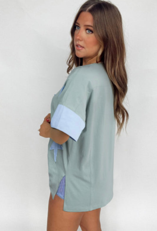 You're a Star Patchwork Top