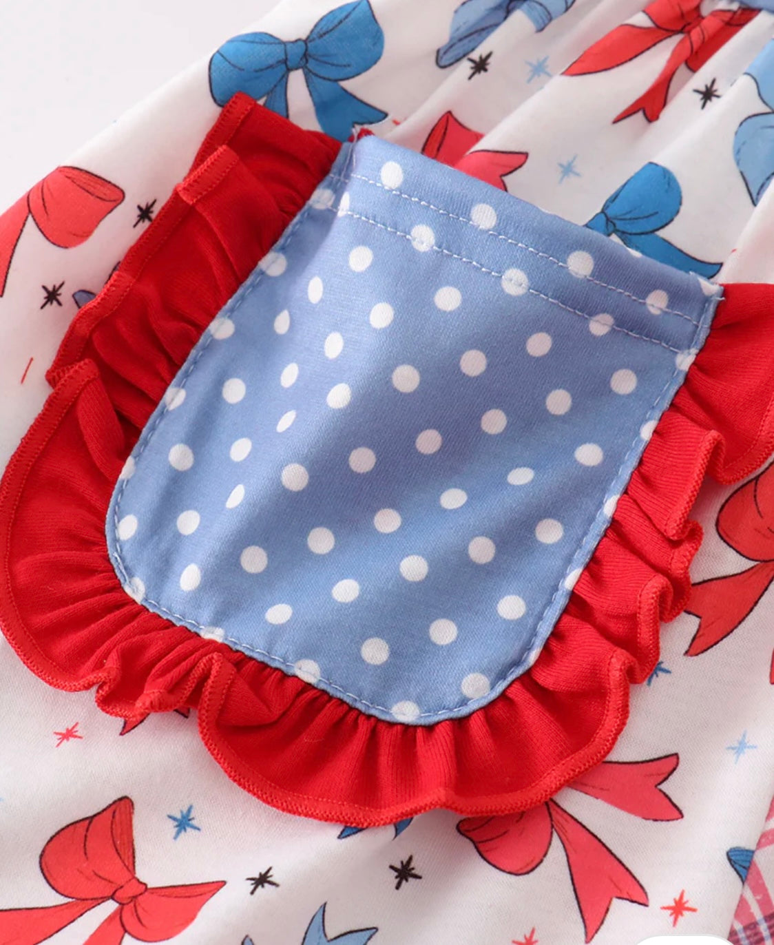 America the Bow-tiful Bloomer Set