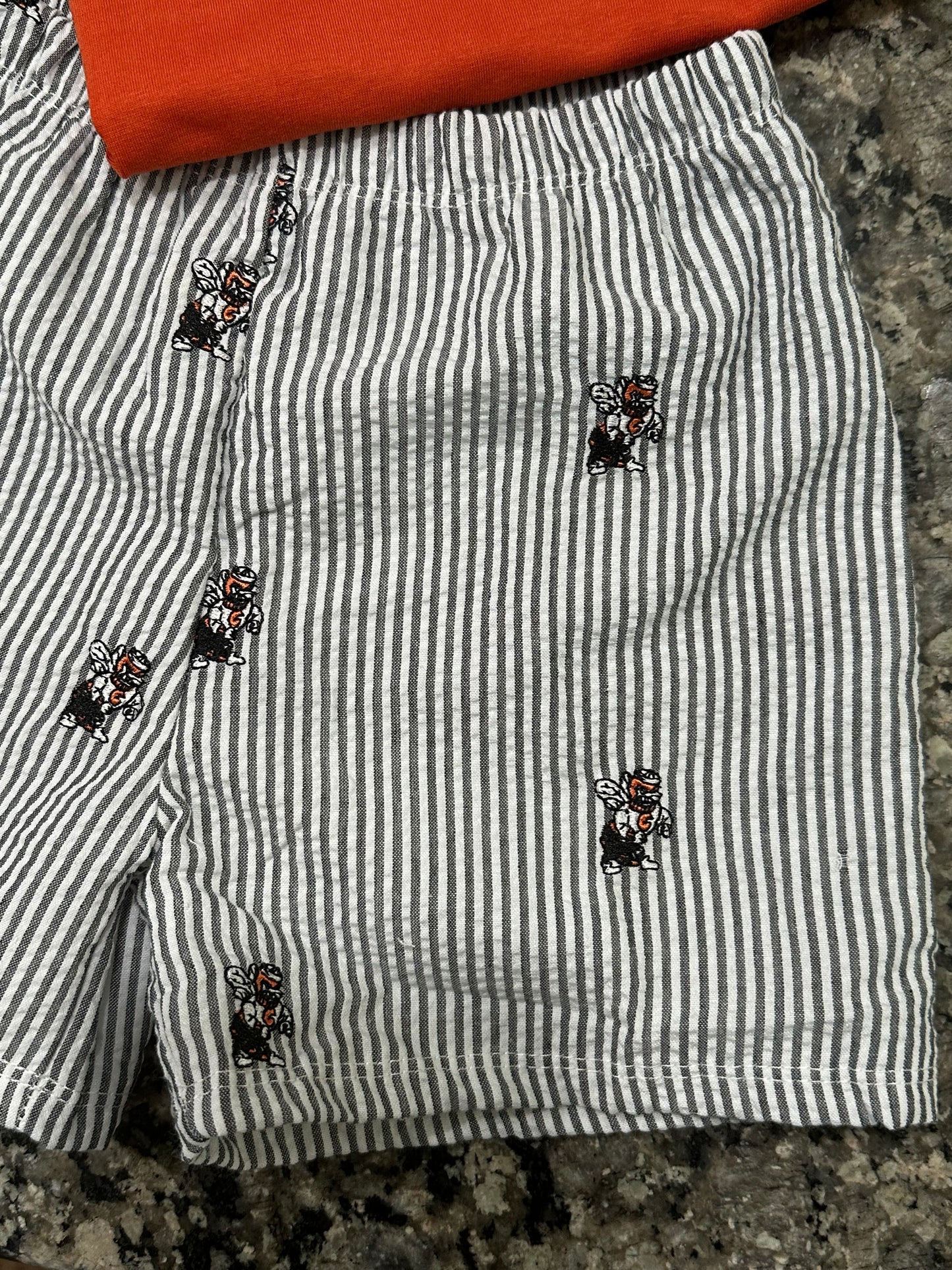 Hornets Smocked Set