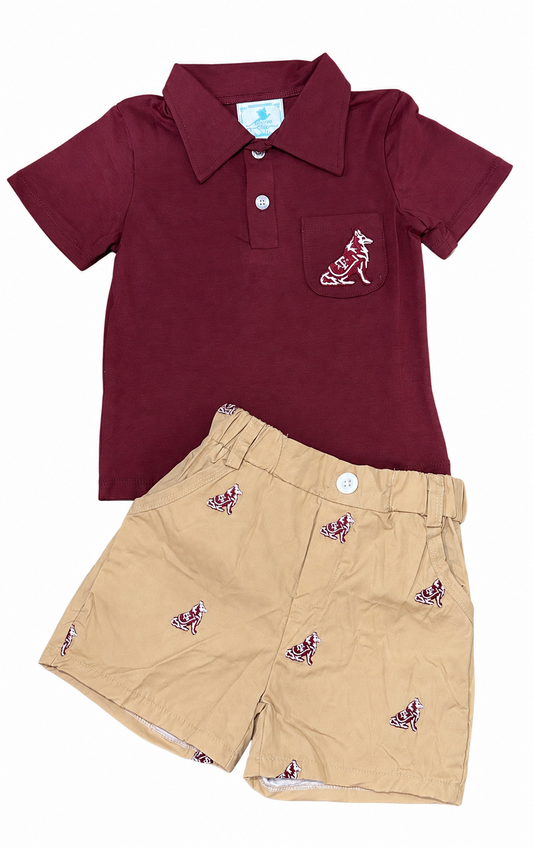 Aggies Shorts Set