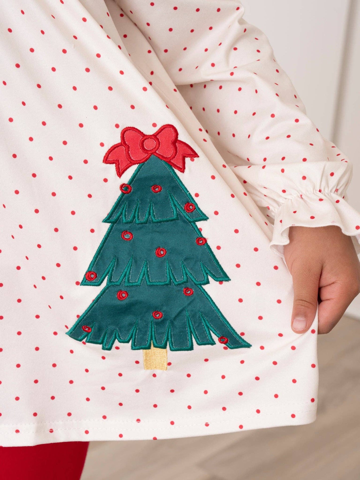 Oh Christmas Tree Ruffle Outfit