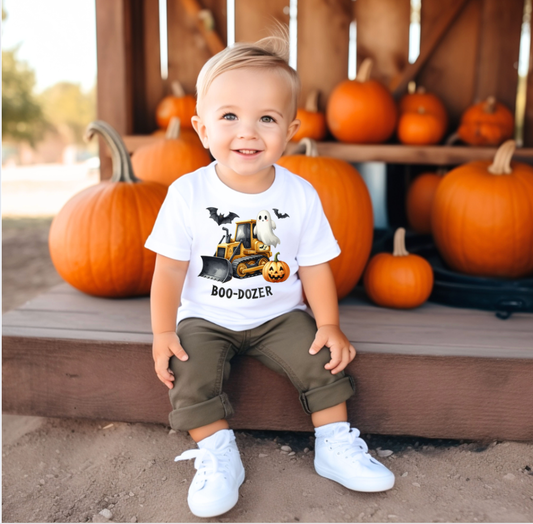 Boo-Dozer Boys Graphic Shirt