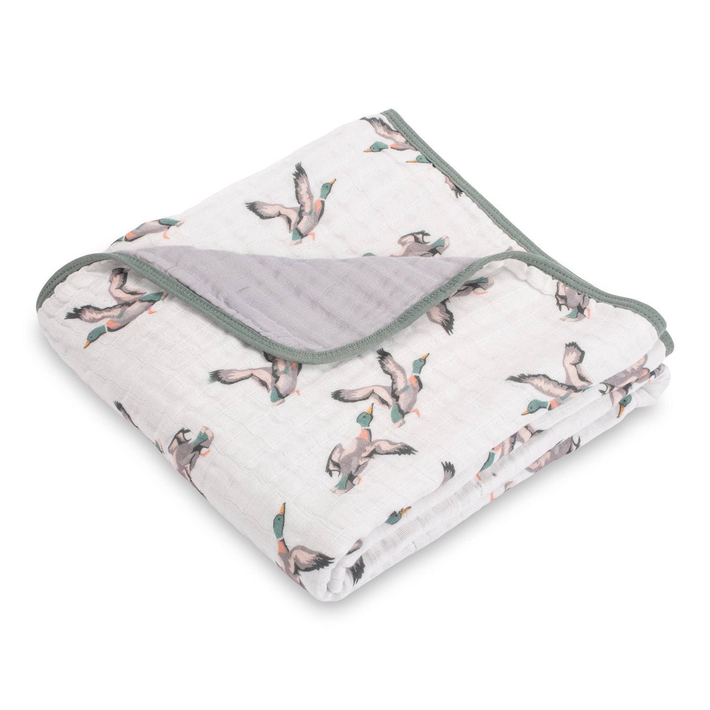 Quite Ducky Muslin Blanket