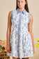 The Clara: Floral Button Down Dress