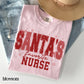 Santa's Favorite Nurse Shirt