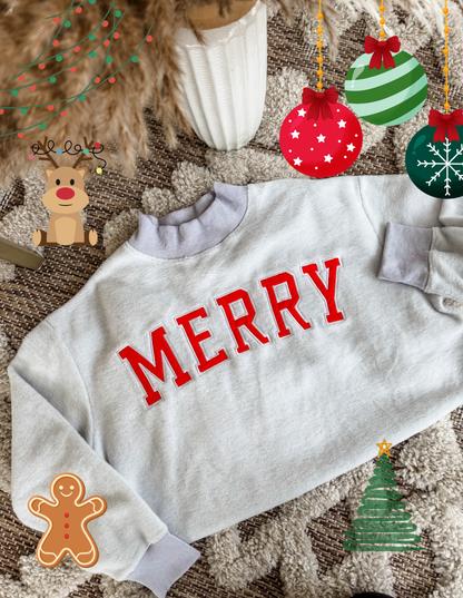 Very Merry Inside Out Sweatshirt 