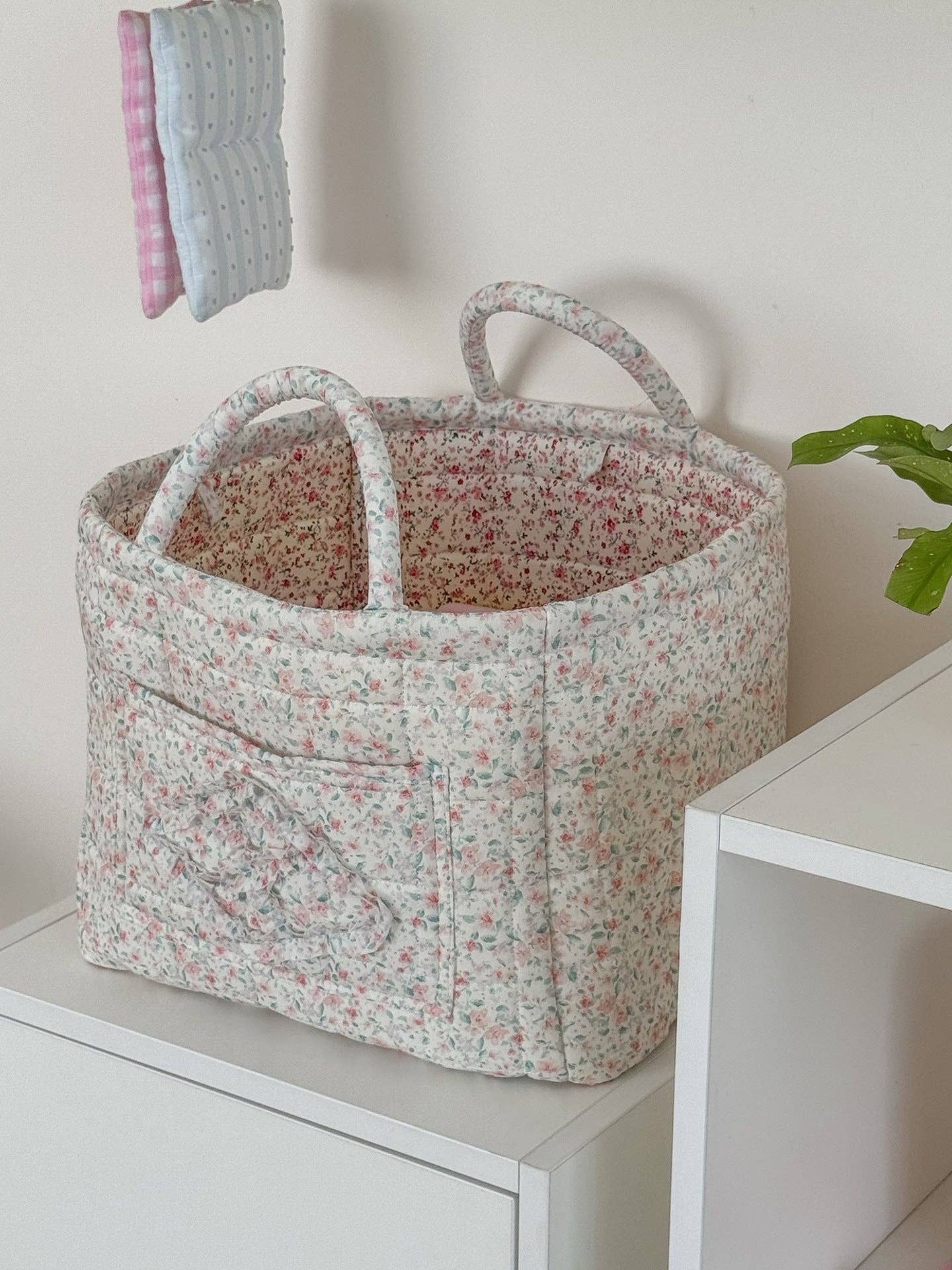Quilted Storage Tote
