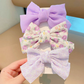 Patterned Bow Clips