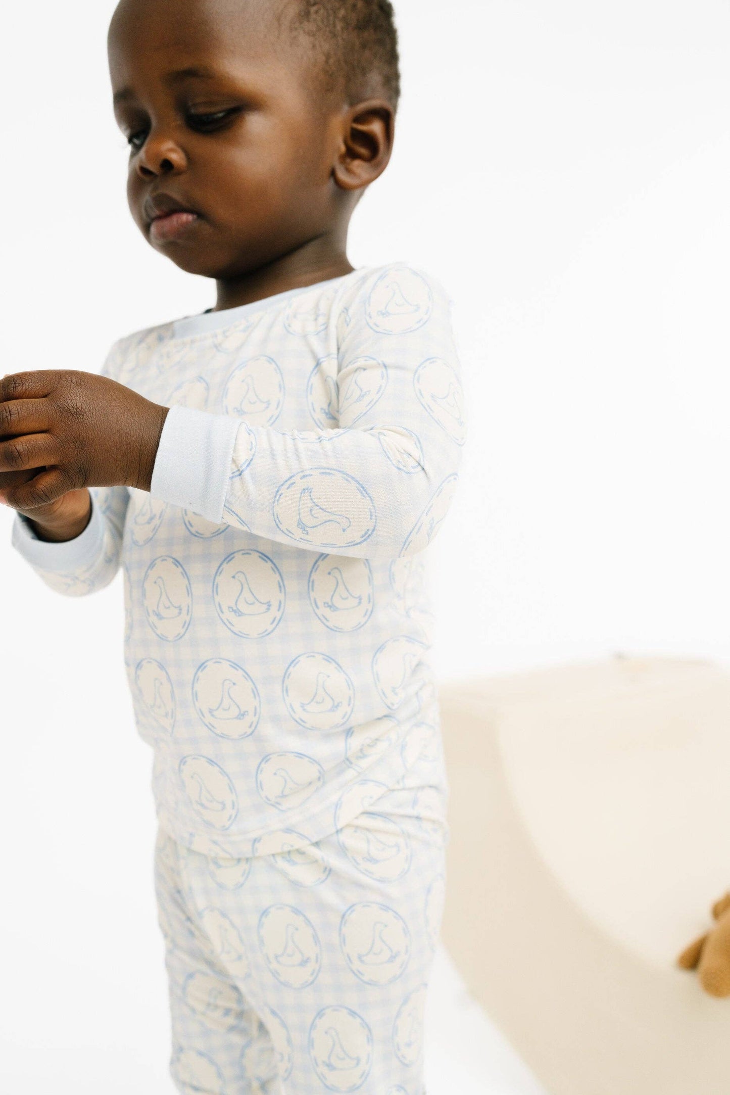 Cottage Goose Bamboo Set