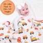 Under Construction Muslin Blanket