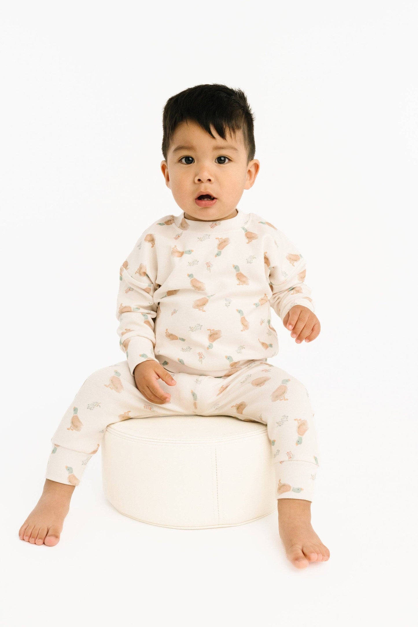 Little Mallard Duck Crewneck Set