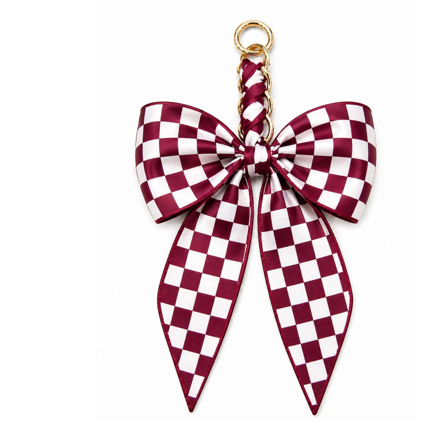 Game Day Bow Bag Charm