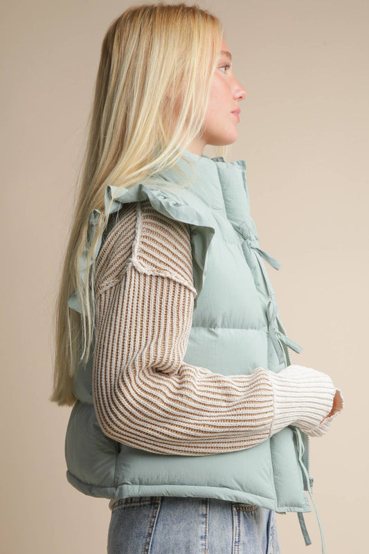 Girly Girl Puffer Vest