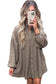 Simply Taupe Waffle Knit Dress