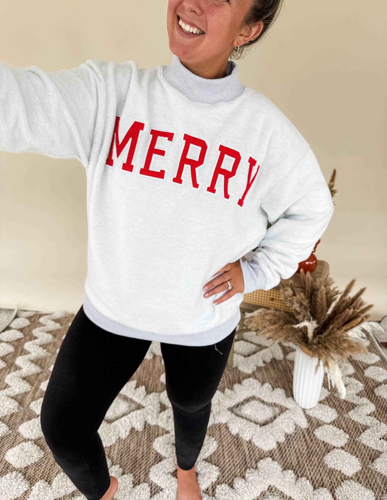 Very Merry Inside Out Sweatshirt 