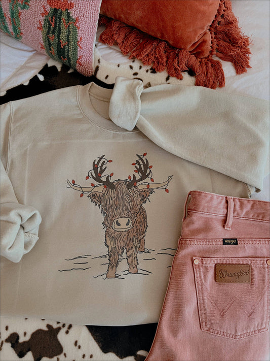 Mooey Christmas Graphic T-Shirt