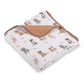 Puppy Love Muslin Blanket