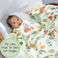 Little Farmer Muslin Blanket
