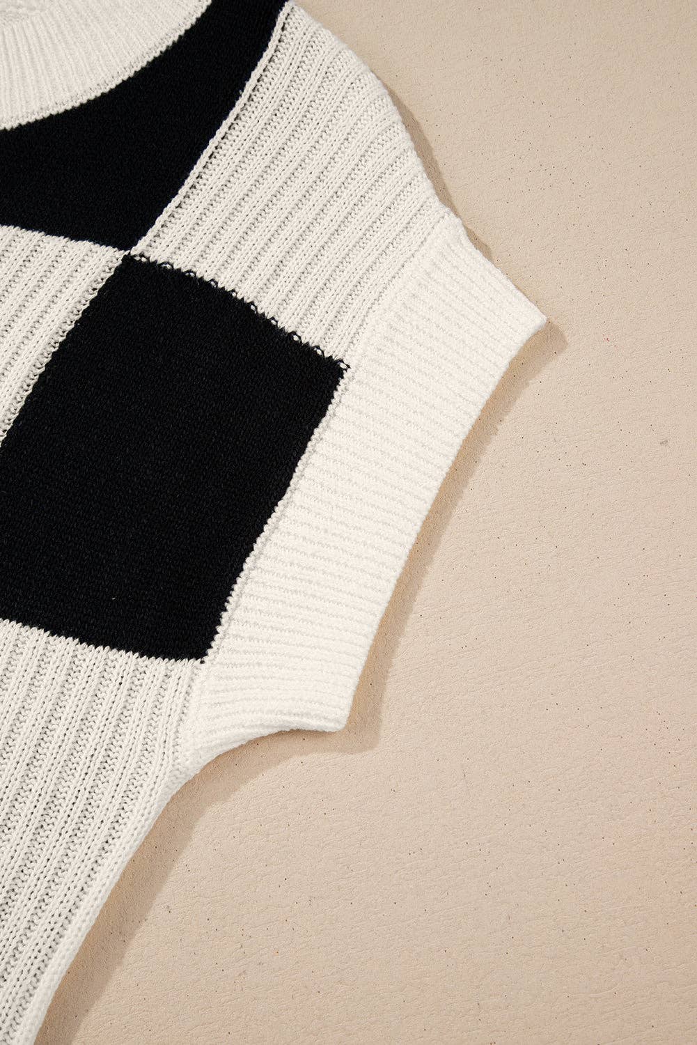 Check Mate Crew Neck Sweater