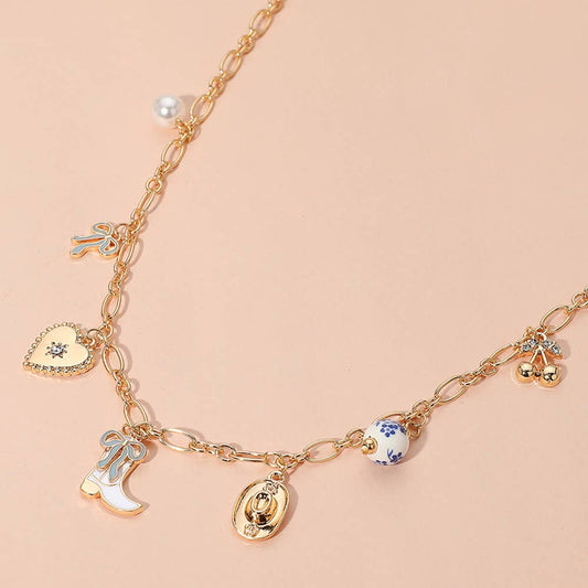 Southern Roots Charm Necklace