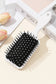 Iceland Blue Flower Print Hairbrush