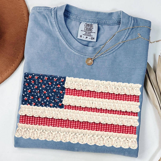 Vintage American Flag Shirt