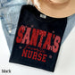 Santa's Favorite Nurse Shirt
