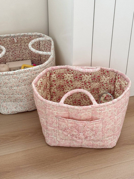 Quilted Storage Tote