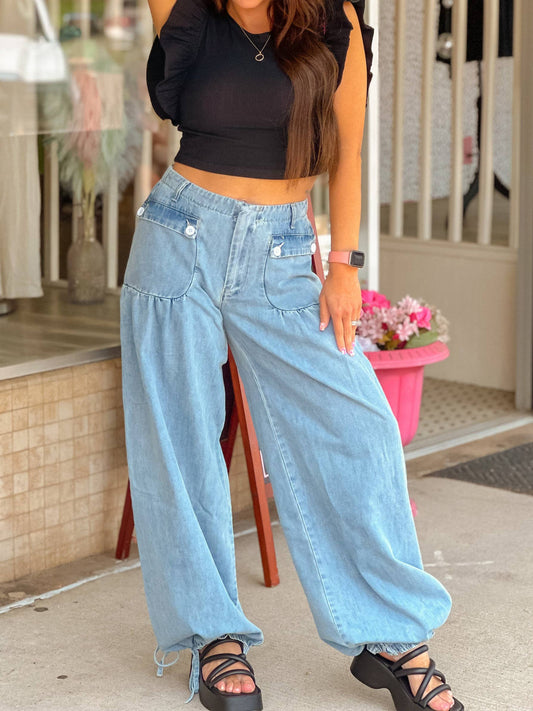 Lounge Around Flare Jean