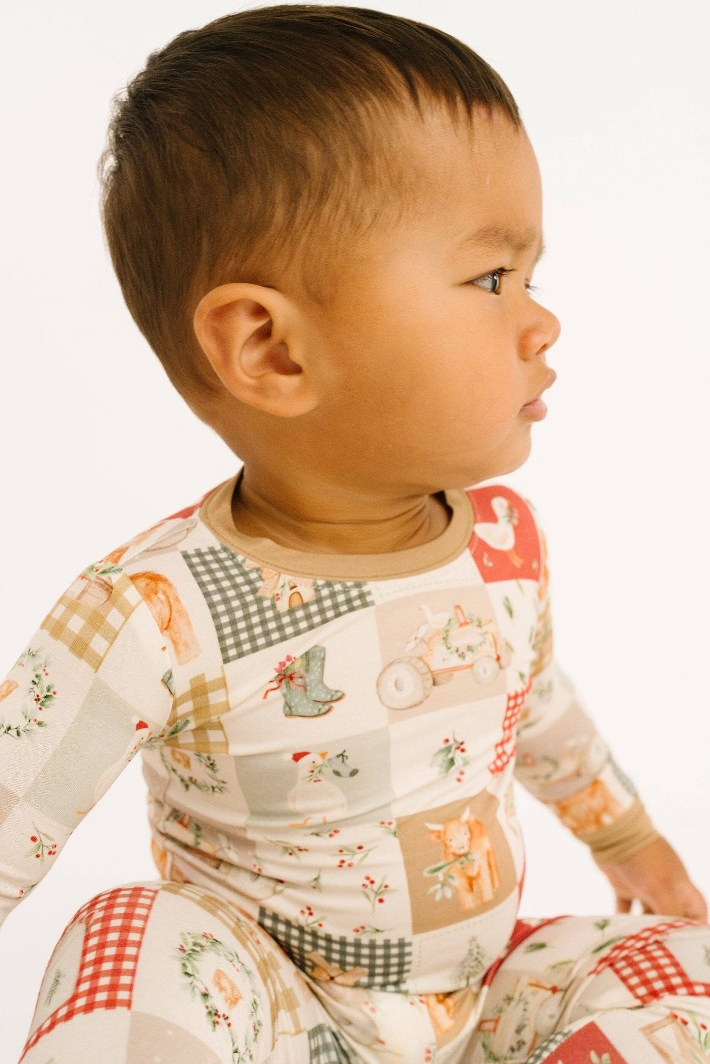 Country Christmas Bamboo Set