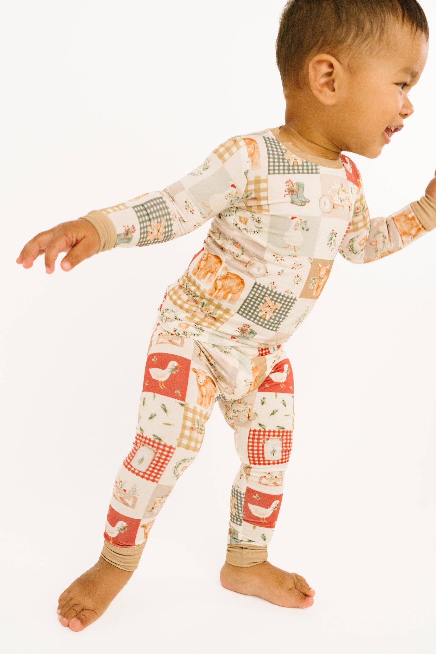 Country Christmas Bamboo Set