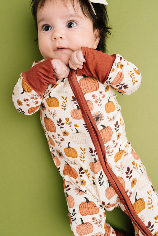 Let's Carve a Pumpkin Bamboo Sleeper