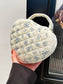 Quilted Heart Cosmetic Bag
