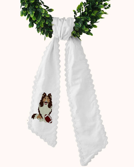 Reveille Ric Rac Wreath Sash