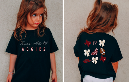 Youth Game Day Ready Football Tee