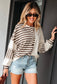 Patchwork Oversized Pullover