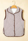 Crisp Mornings Striped Vest
