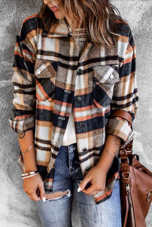 Bring on Fall Plaid Shacket